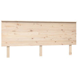 Bed Headboard 184x6x82.5 cm Solid Wood Pine