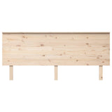 Bed Headboard 184x6x82.5 cm Solid Wood Pine