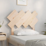 Bed Headboard 92 cm Single Solid Wood Pine - Side View