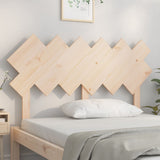 Bed Headboard 132 cm Solid Wood Pine - Side View