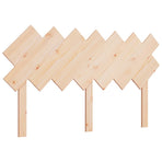 Bed Headboard 151.5 cm Solid Wood Pine