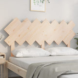 Bed Headboard 151.5 cm Solid Wood Pine - Side View