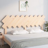 Bed Headboard 178 cm Solid Wood Pine - Side View
