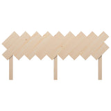 Bed Headboard 178 cm Solid Wood Pine - Top-Down View