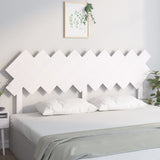 Bed Headboard White 178 cm Solid Wood Pine