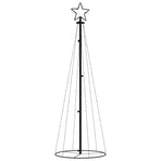 Christmas Cone Tree Cold White 108 LEDs 70x180 cm