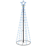 Christmas Cone Tree Blue 108 LEDs 70x180 cm
