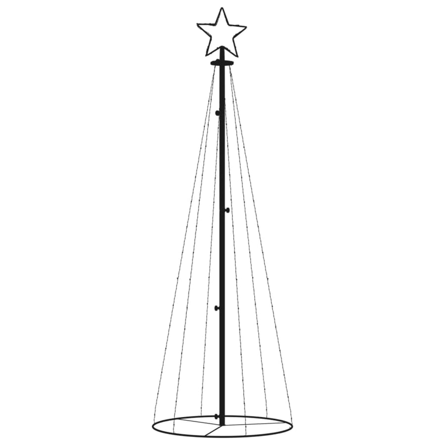 Christmas Cone Tree Blue 108 LEDs 70x180 cm