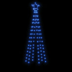 Christmas Cone Tree Blue 108 LEDs 70x180 cm