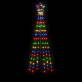 Christmas Cone Tree Colourful 108 LEDs 70x180 cm