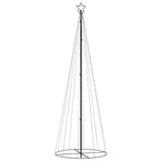 Christmas Cone Tree Cold White 310 LEDs 100x300 cm