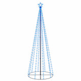 Christmas Cone Tree Blue 310 LEDs 100x300 cm