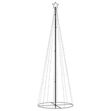 Christmas Cone Tree Blue 310 LEDs 100x300 cm