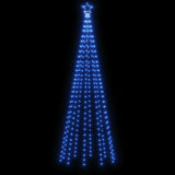 Christmas Cone Tree Blue 310 LEDs 100x300 cm