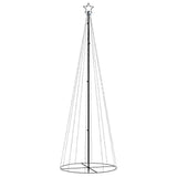 Christmas Cone Tree Colourful 310 LEDs 100x300 cm