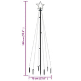Christmas Tree with Spike Cold White 108 LEDs 180 cm - Extra Image