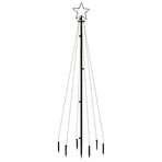 Christmas Tree with Spike Colourful 108 LEDs 180 cm