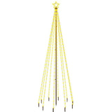 Christmas Tree with Spike Warm White 310 LEDs 300 cm