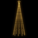Christmas Tree with Spike Warm White 310 LEDs 300 cm