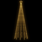 Christmas Tree with Spike Warm White 310 LEDs 300 cm