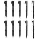 Christmas Tree with Spike Warm White 310 LEDs 300 cm - Low Angle