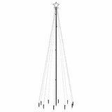 Christmas Tree with Spike Colourful 310 LEDs 300 cm