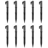 Christmas Tree with Spike Colourful 310 LEDs 300 cm - Low Angle