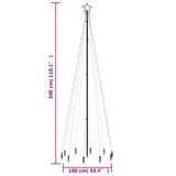 Christmas Tree with Spike Colourful 310 LEDs 300 cm