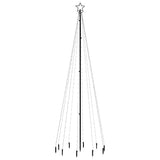 Christmas Tree with Spike Blue 310 LEDs 300 cm