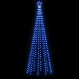 Christmas Tree with Spike Blue 310 LEDs 300 cm