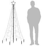 Christmas Tree with Spike Blue 200 LEDs 180 cm - Extra Image