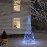 Christmas Tree with Spike Blue 200 LEDs 180 cm