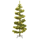 Swirl Pre-lit Christmas Tree with Stand Green 180 cm PVC - Front View