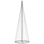 Christmas Cone Tree Cold White 732 LEDs 160x500 cm