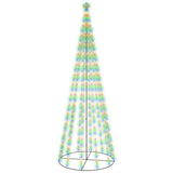 Christmas Cone Tree Colourful 732 LEDs 160x500 cm