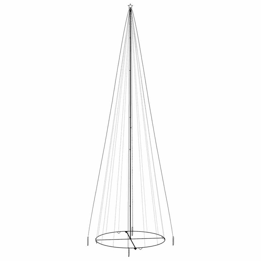 Christmas Cone Tree Blue 3000 LEDs 230x800 cm