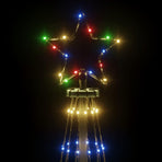 Christmas Cone Tree Colourful 3000 LEDs 230x800 cm