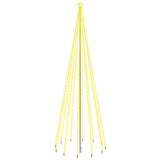 Christmas Tree with Spike Warm White 732 LEDs 500 cm