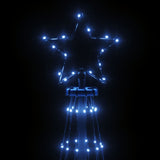 Christmas Tree with Spike Blue 732 LEDs 500 cm - 45-Degree Angle