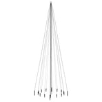 Christmas Tree with Spike Cold White 1134 LEDs 800 cm