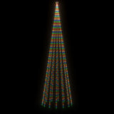 Christmas Tree with Spike Colourful 1134 LEDs 800 cm