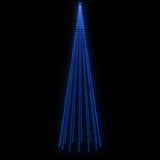 Christmas Tree with Spike Blue 1134 LEDs 800 cm - Top-Down View