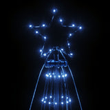 Christmas Tree with Spike Blue 1134 LEDs 800 cm - 45-Degree Angle
