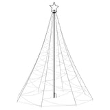 Christmas Tree with Spike Cold white 1400 LEDs 500 cm