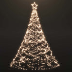 Christmas Tree with Spike Warm White 3000 LEDs 800 cm