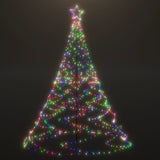 Christmas Tree with Spike Colourful 3000 LEDs 800 cm - Top-Down View