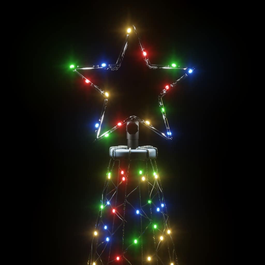 Christmas Tree with Spike Colourful 3000 LEDs 800 cm