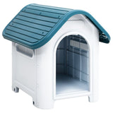 Dog House Blue 59x75x66 cm Polypropylene