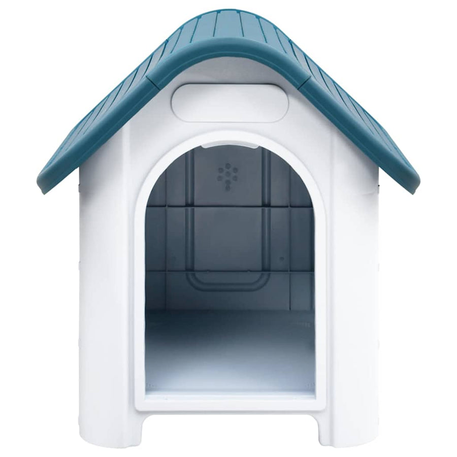 Dog House Blue 59x75x66 cm Polypropylene