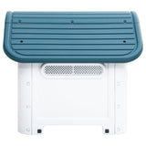 Dog House Blue 59x75x66 cm Polypropylene - Side View